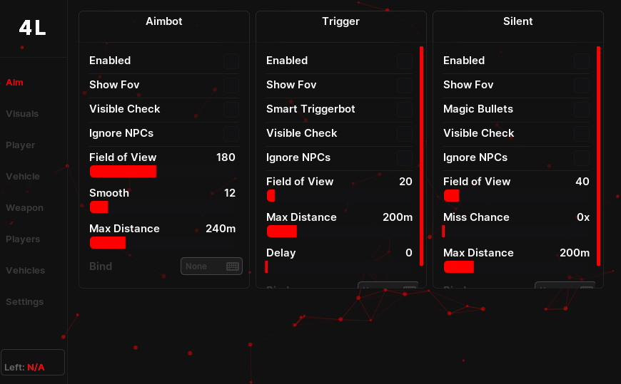 {lifetime}4L fivem cheat menu