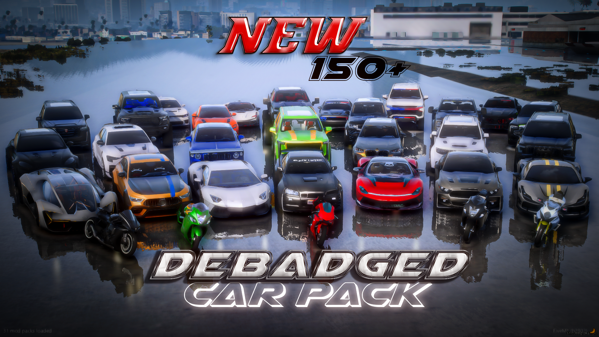 150 Debadged V2 Pack + Custom Sound