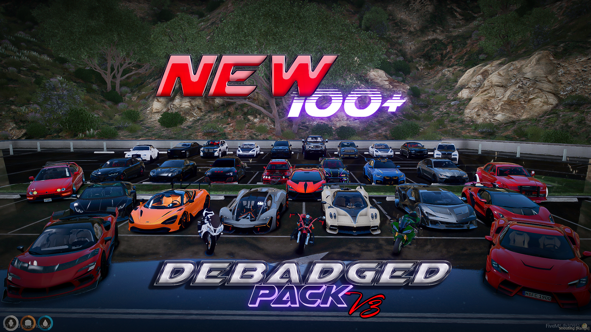 100 Debadged V3 + Custom Sound