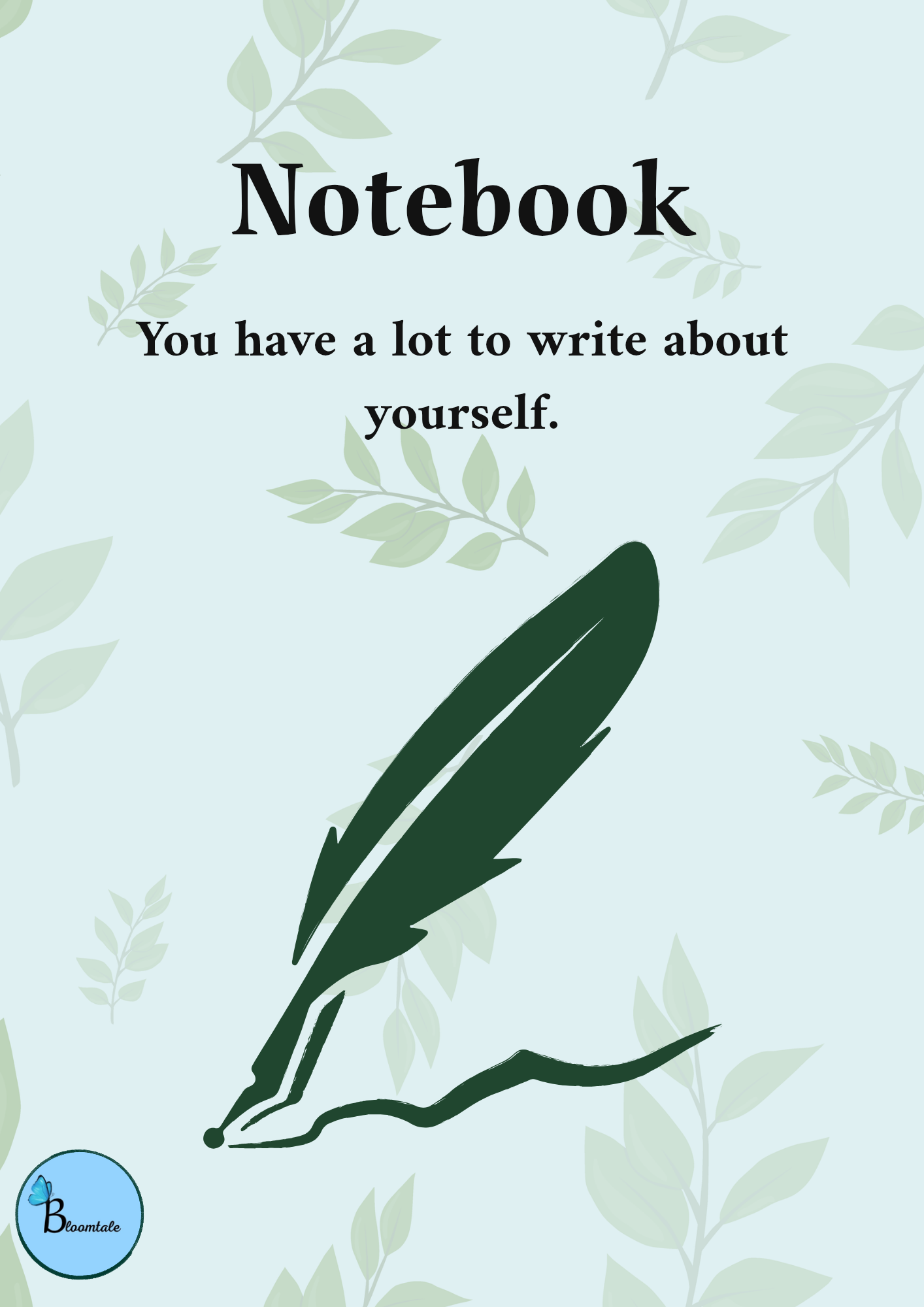 Write Your Story" – Floral Digital Notebook (49 Pages)