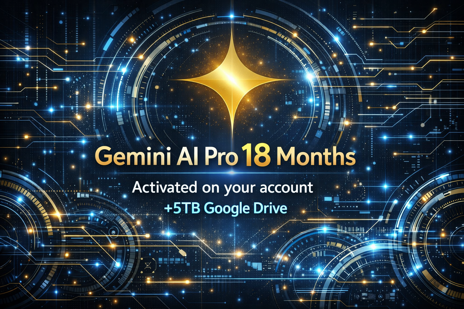 Gemini New Models Package + 5TB Google Drive