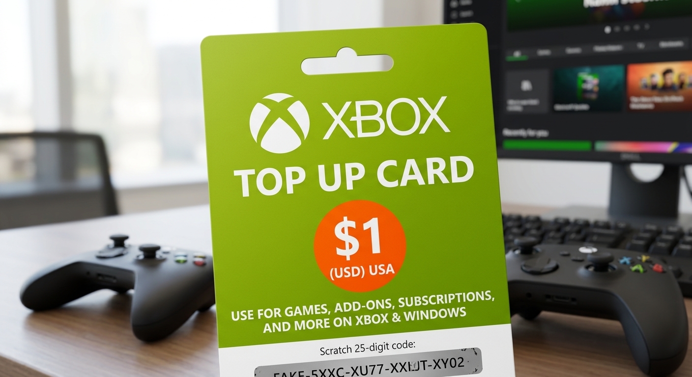 Xbox Top Up Card 1$ (USD) USA