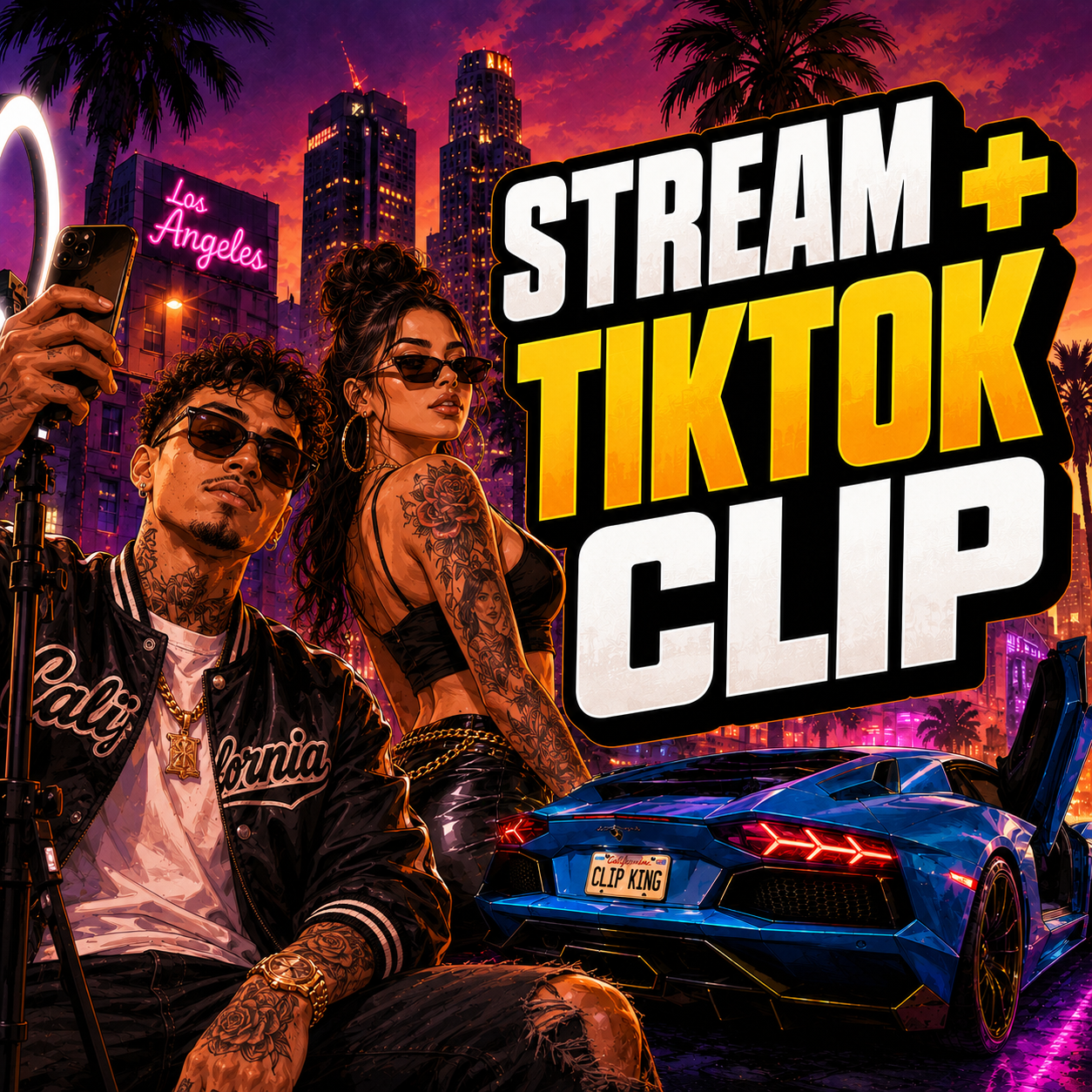 Stream + TikTok Clip