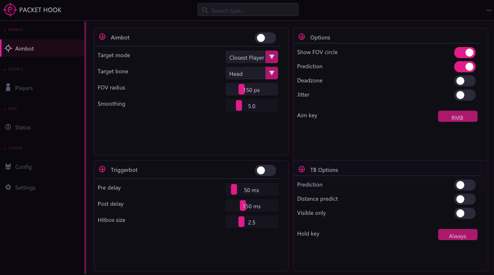 Packet Hook External