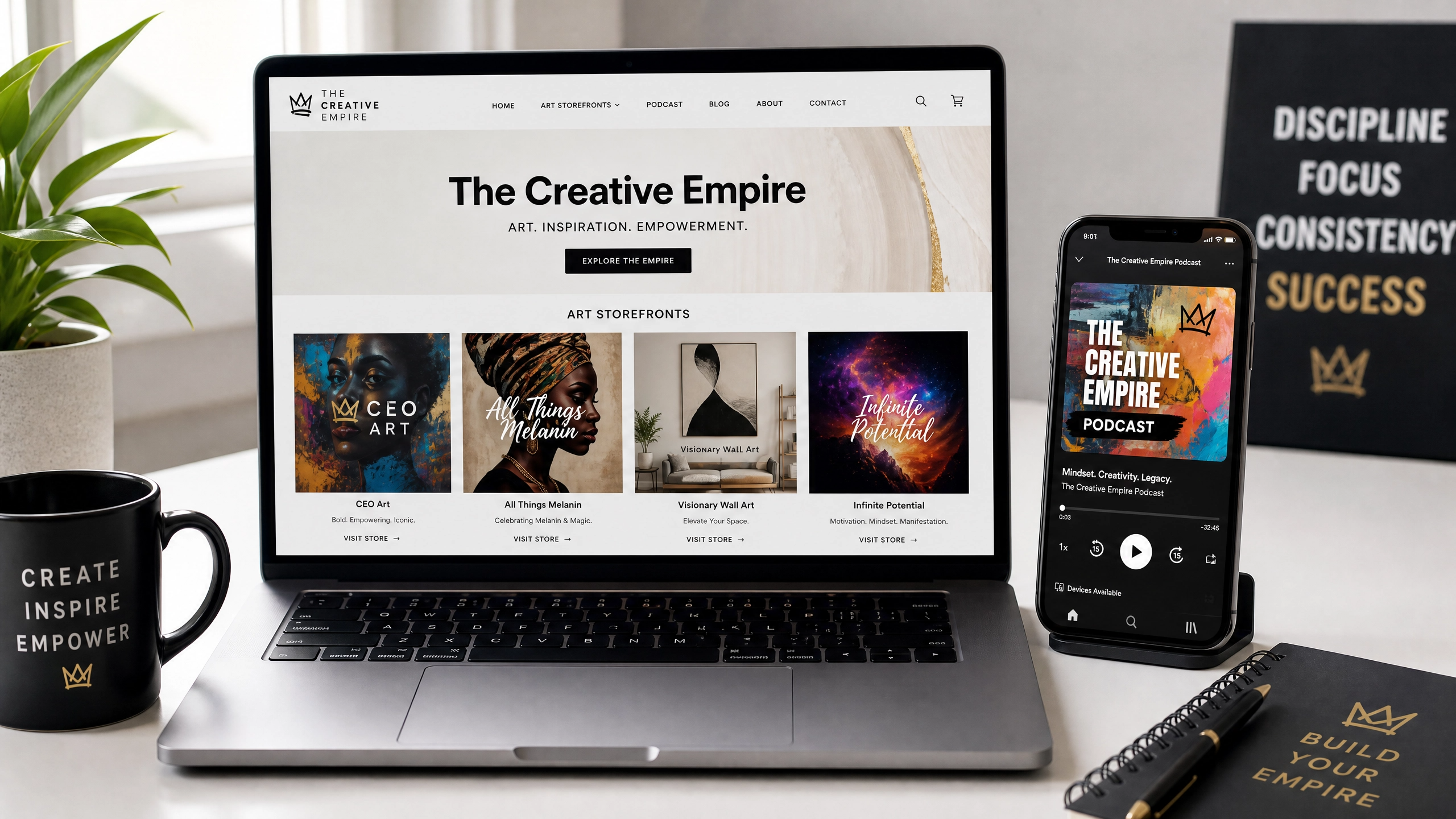 Unlock Your Creative Potential: Win "The Creative Empire"!