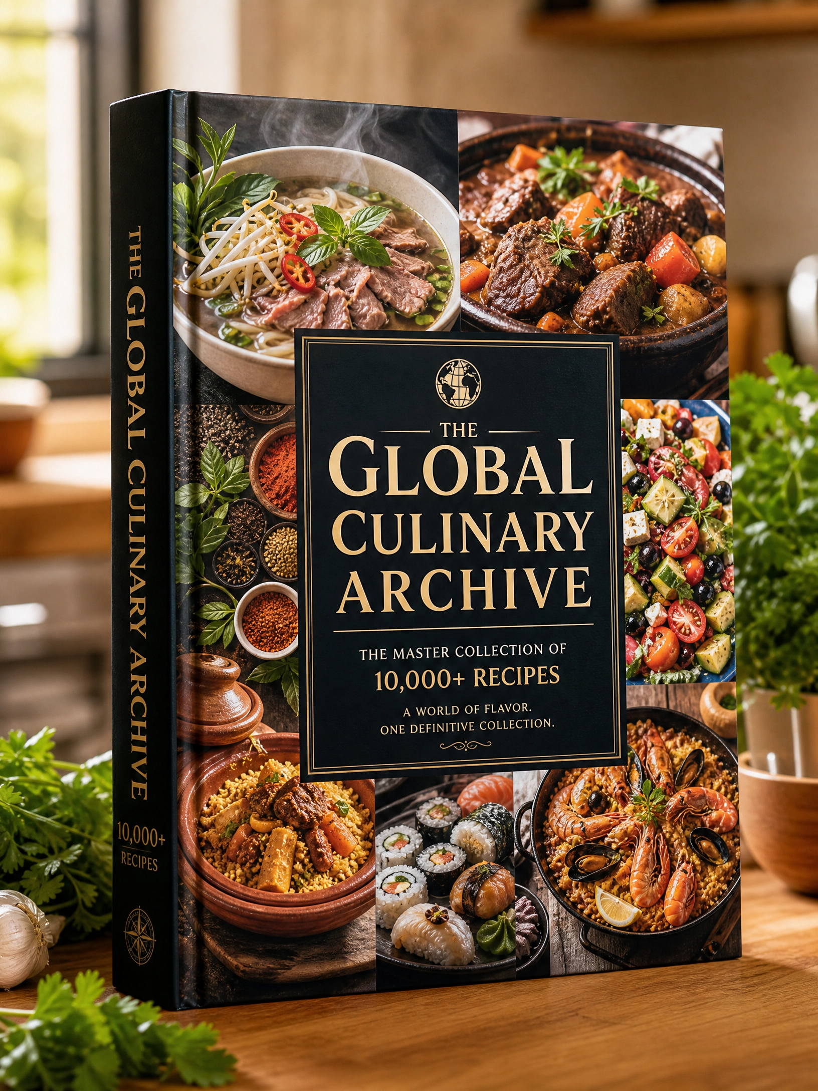 The Global Culinary Archive The Master Collection of 10,000+ Recipes