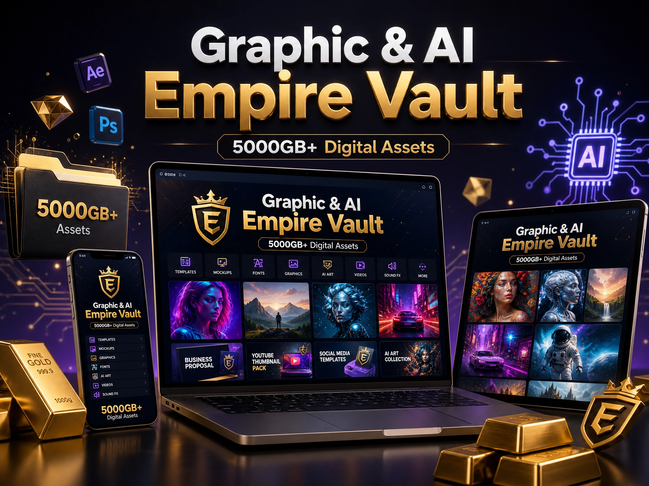 Graphic & AI Empire Vault
