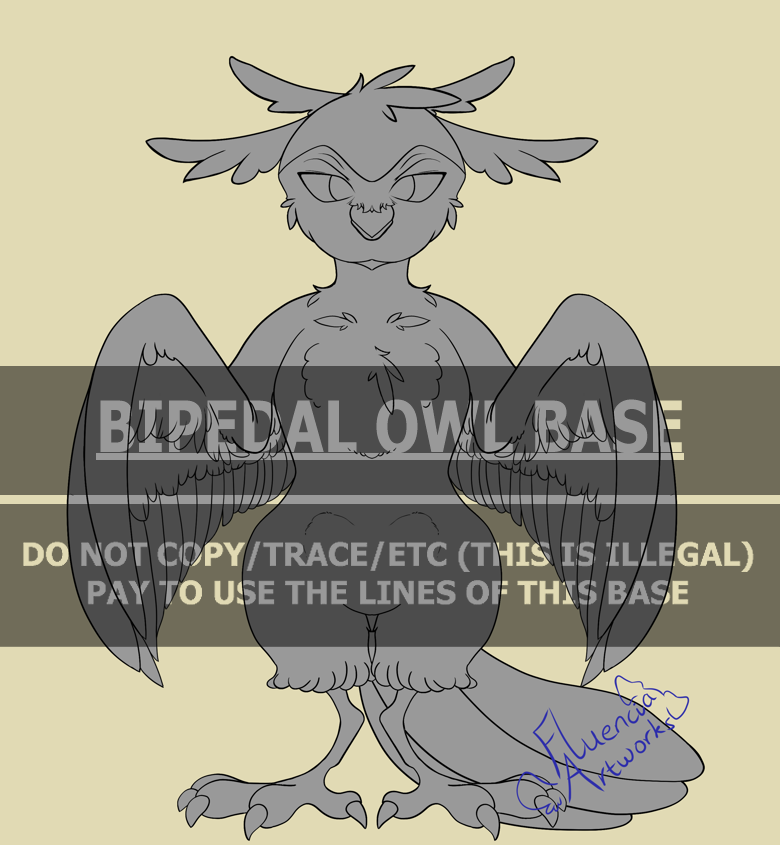 ✨ Bipedal Owl Base ✨