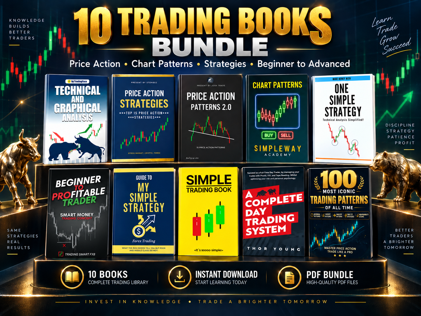 10-Book Trading Mastery Bundle