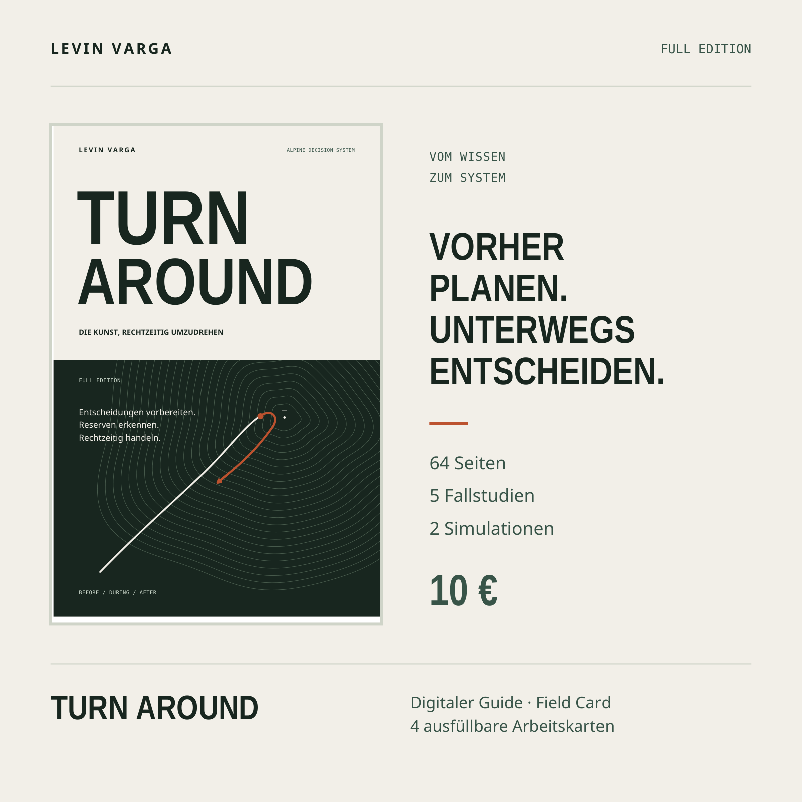 TURN AROUND - Die Kunst rechtzeitig umzudrehen