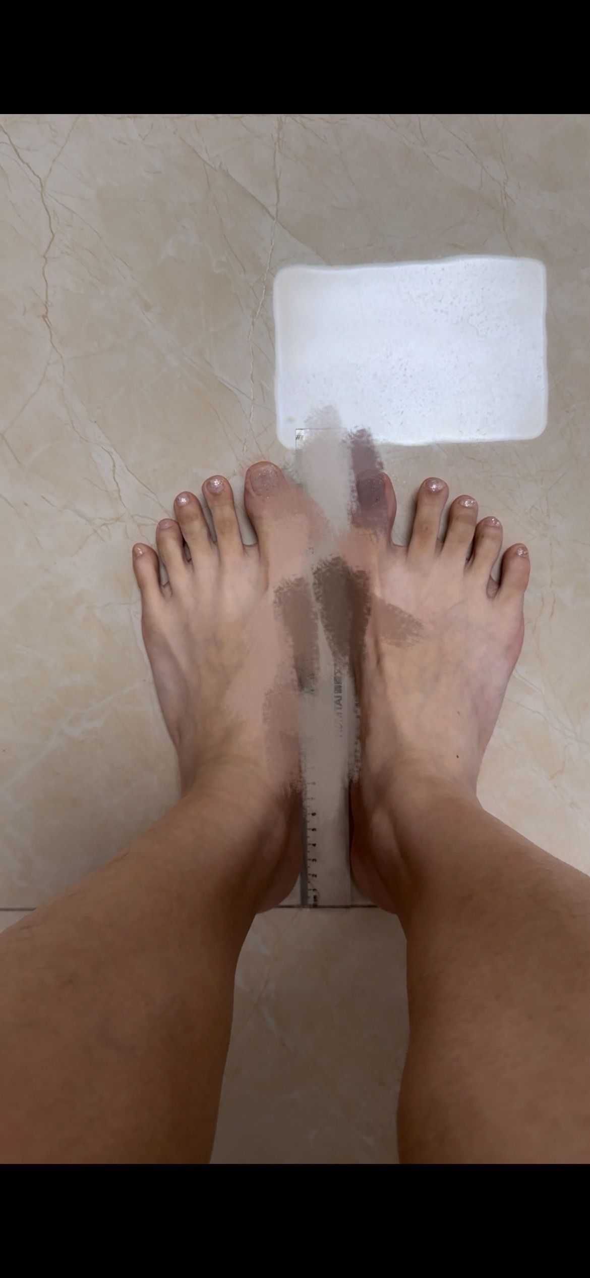 Feet measurement video