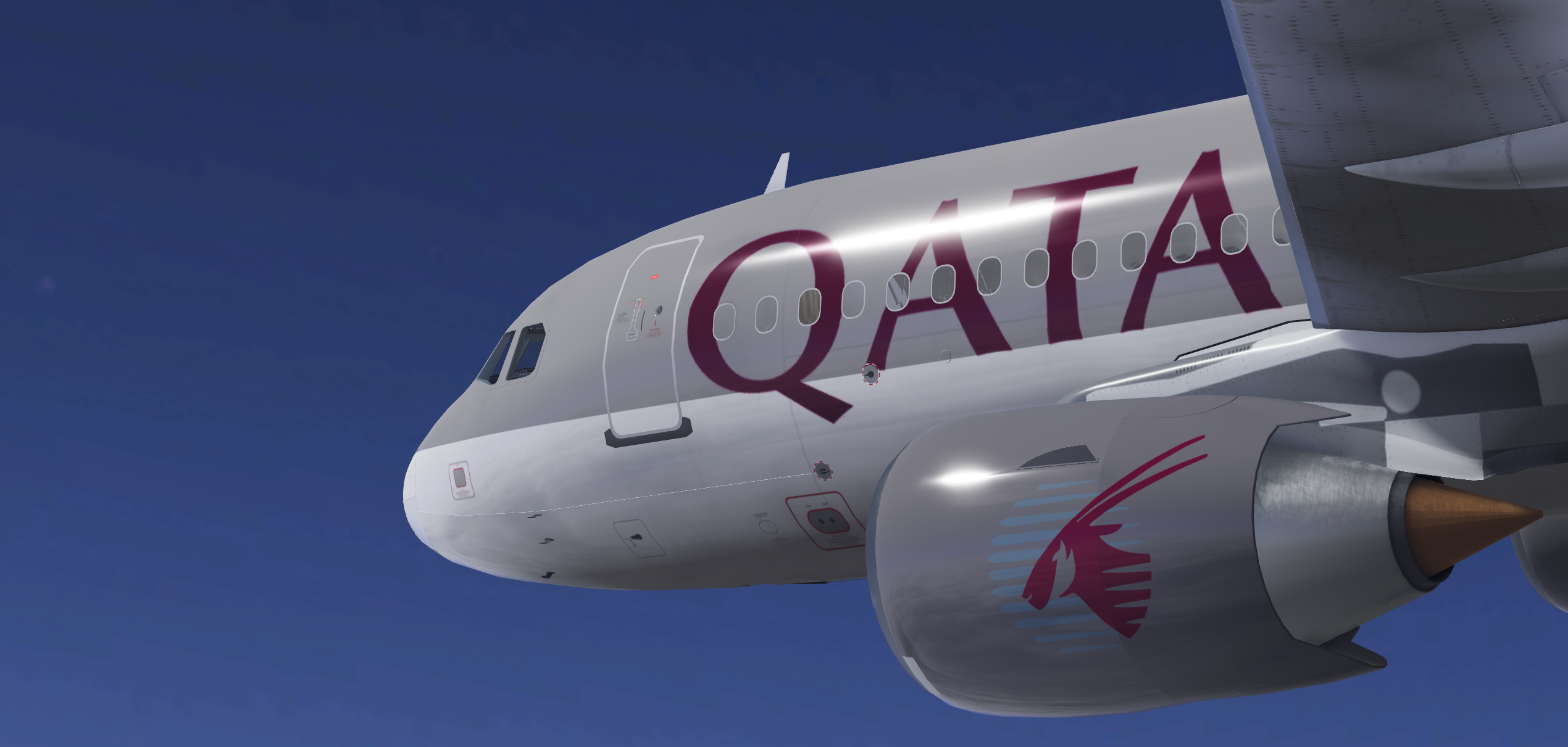 Qatar Livery A320
