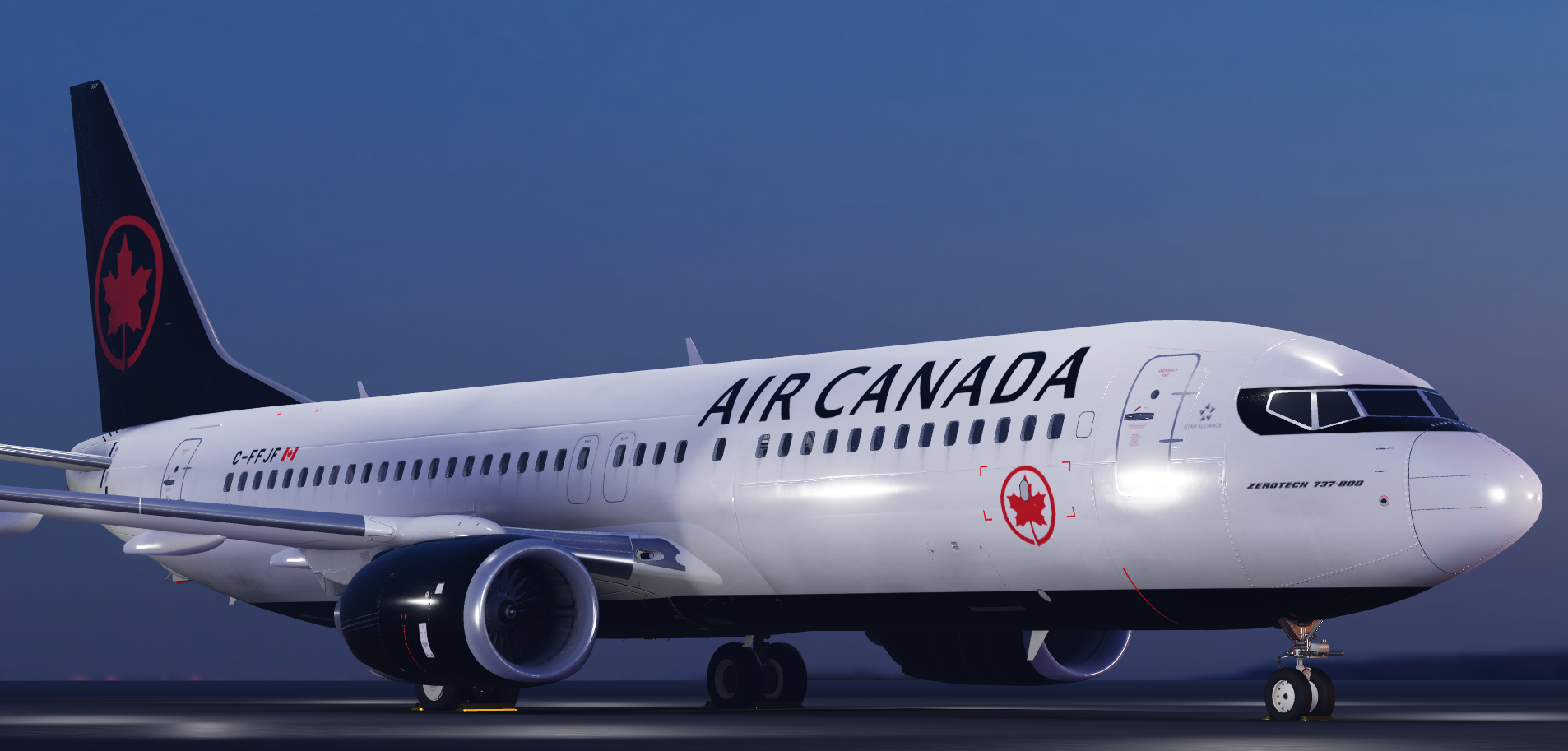 AirCanada Livery 737