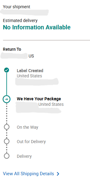 UPS UTD LIT (In Transit) (USA-Worldwide)