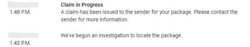 UPS INVESTIGATION & CLAIM SCAN (WORLDWIDE) (24/7)