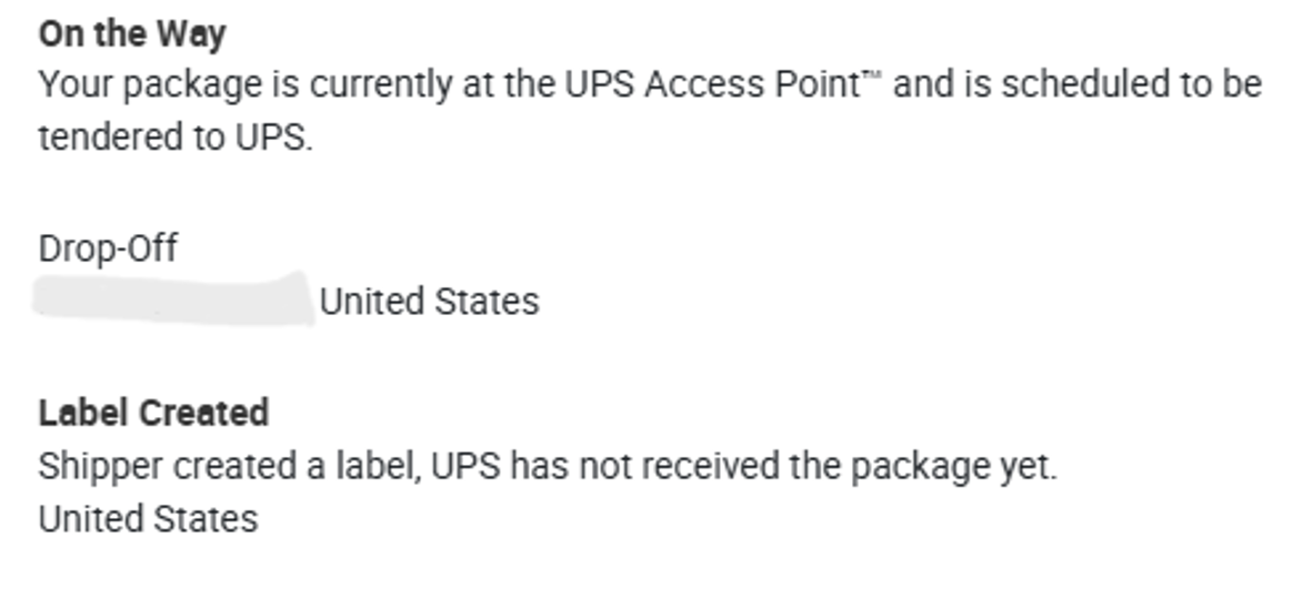 UPS AP LIT SCAN (24/7)