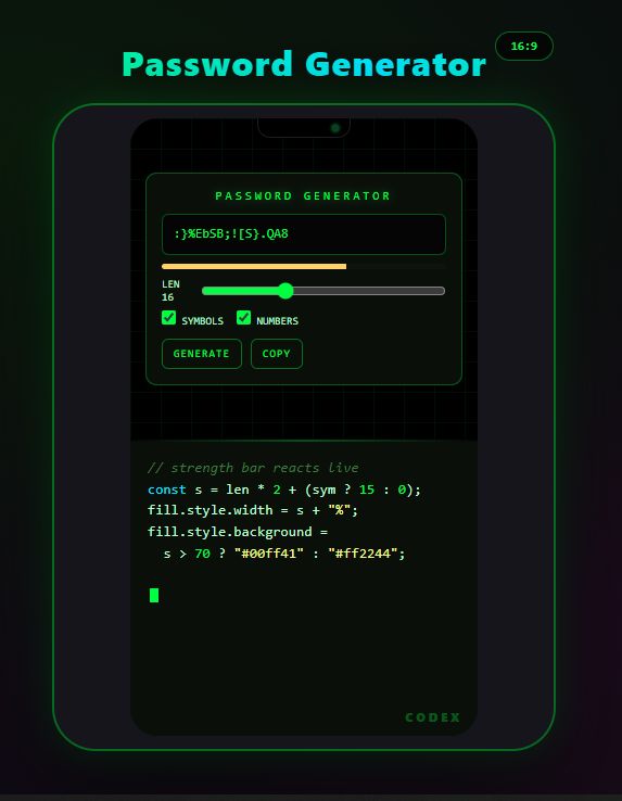 Hacker Tools Vol.6 — Password Generator, Encryptor, Terminal, Glitch Text, Typing Test
