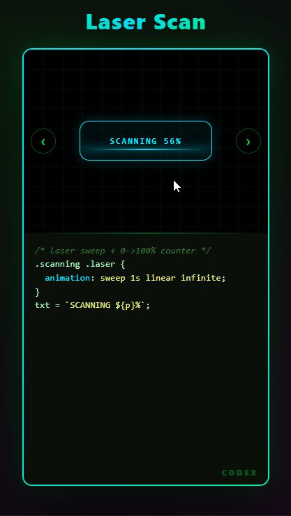 Hacker Glitch Buttons Vol.4 — Matrix, Terminal, Breach (CSS+JS)