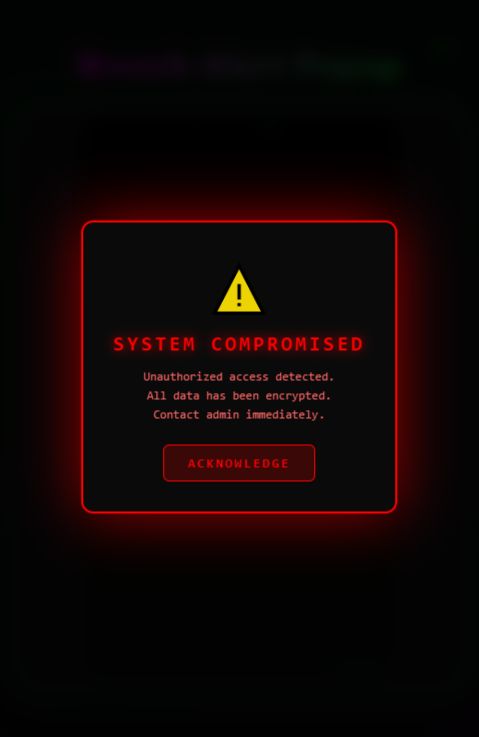 Hacker Popups Vol.9 — Breach Alert, Decrypt Confirm, Matrix Prompt, Hologram, Terminal Toast (HTML+CSS+JS)
