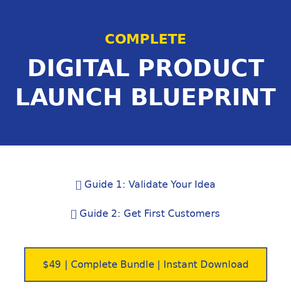 The Complete Digital Product Launch Blueprint