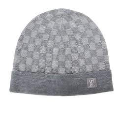 LV Light Grey Beanie 