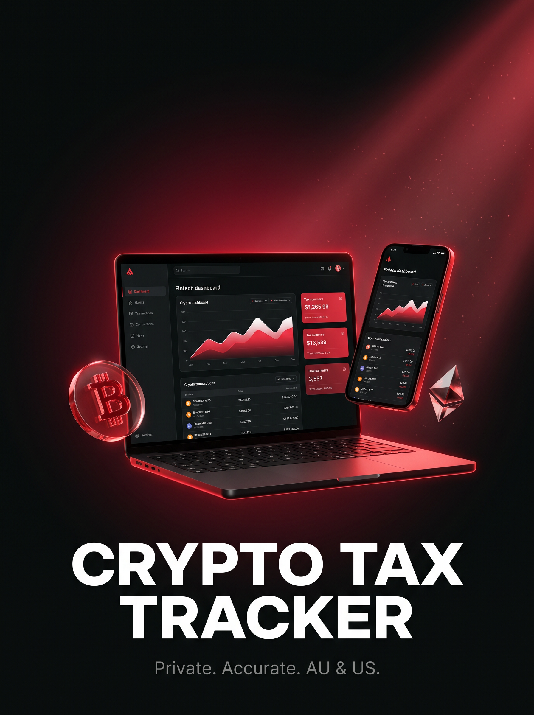 Crypto Tax Tracker — AU & US