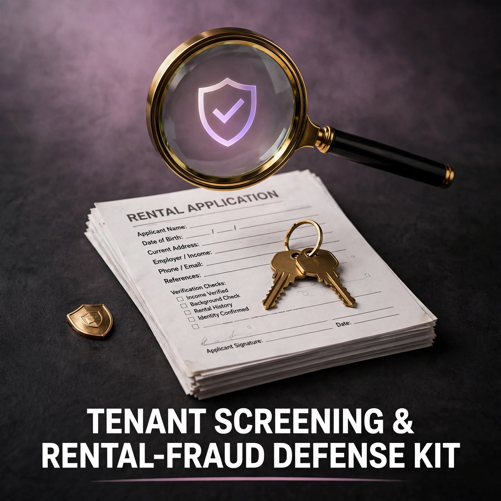 Tenant Screening & Rental-Fraud Defense Kit