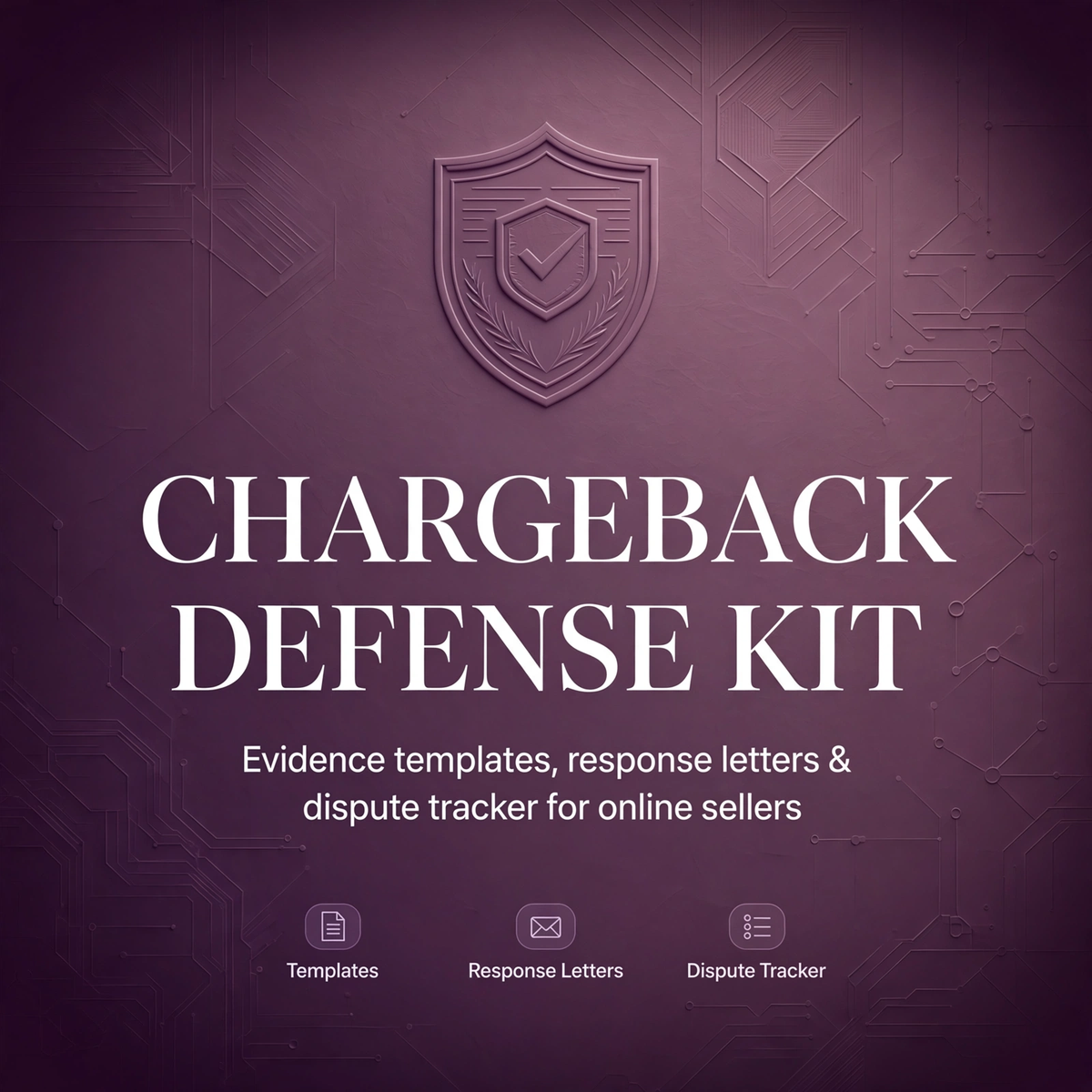 Chargeback Defense Kit for Online Sellers