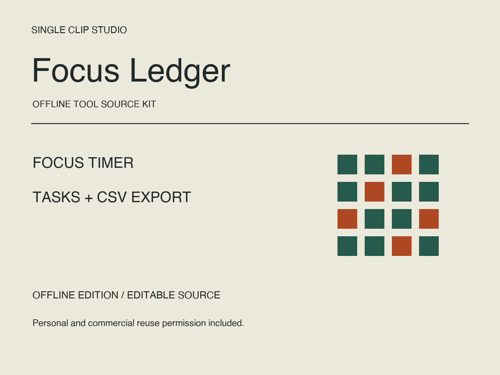 Focus Ledger