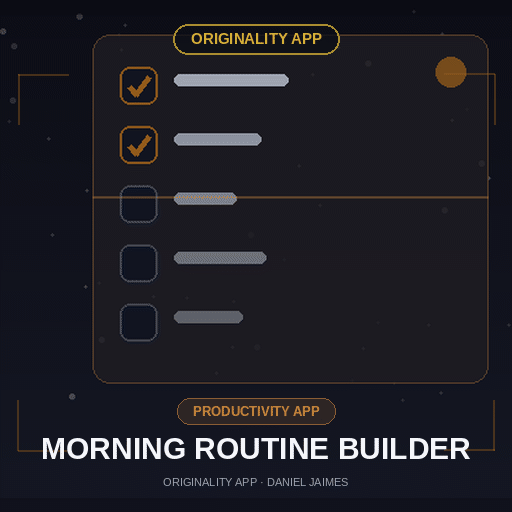 Morning Routine Builder — Originality Productivity App