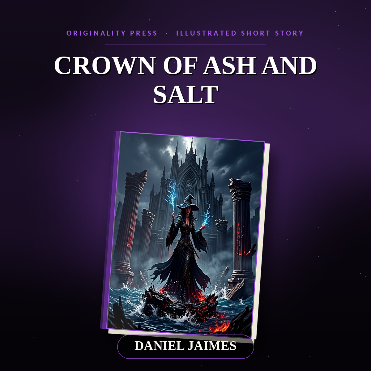 Crown of Ash and Salt — Illustrated Dark Fantasy