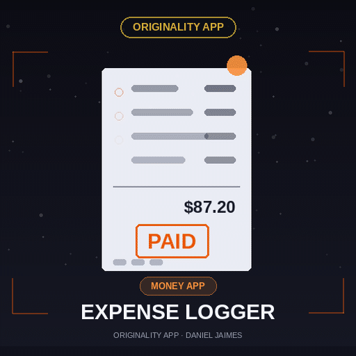 Expense Logger — Originality Money App
