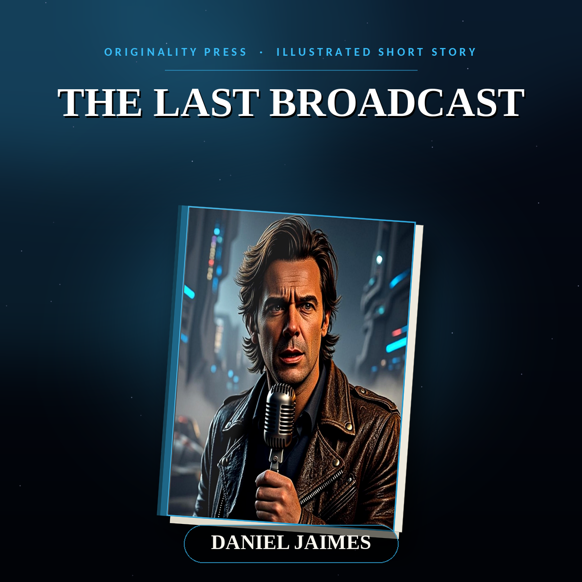 The Last Broadcast — Illustrated Sci-Fi Thriller