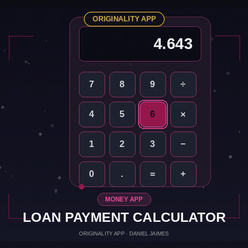 Loan Payment Calculator — Originality Money App