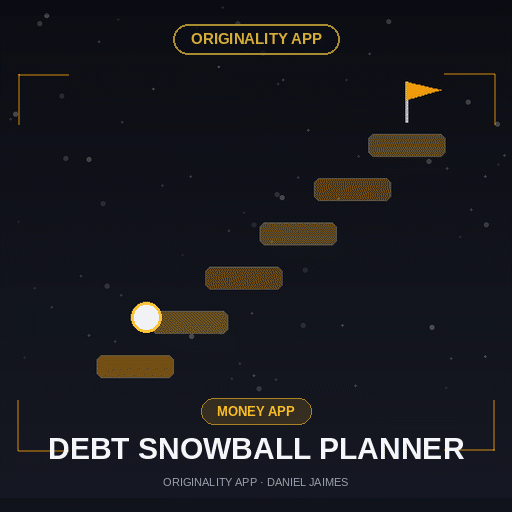 Debt Snowball Planner — Originality Money App