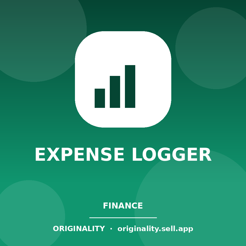 Expense Logger — Originality Money App
